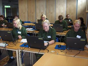 Eesti staabiassistendid Rootsis vljappel - IntSAC III-2008