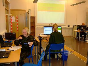 Eesti staabiassistendid Rootsis vljappel - IntSAC III-2008