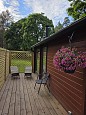 Naiskodukaitse V�su �ppe- ja puhkekeskus | V�su maja fotogalerii Privaatne istumisala sauna juures