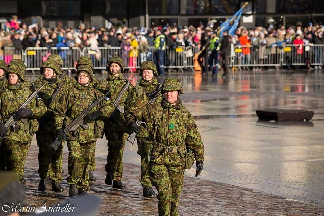 Eesti Vabariigi 100. aastapeva paraad. Foto: Martin Andreller 