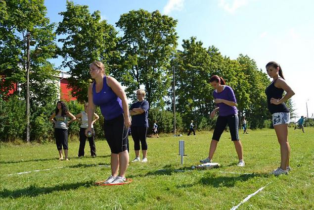 Naiskodukaitsjad veetsid Viljandimaal sportliku ndalavahetuse