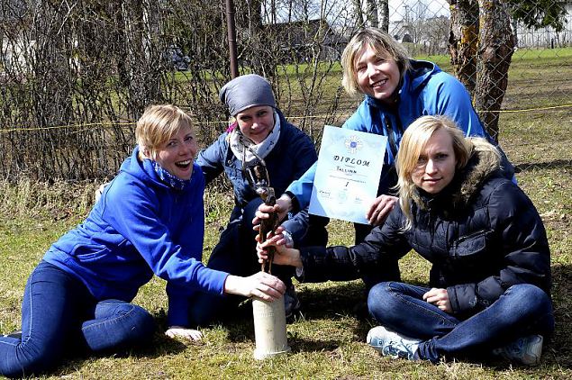 Naiskodukaitse koormusmatka vitis Tallinna ringkond