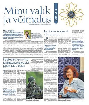 Vidupha lugemisvara: Naiskodukaitse ajaleht "Minu valik ja vimalus"