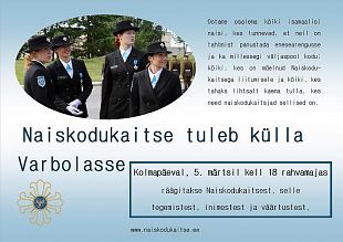 Naiskodukaitse kis klas Varbolas