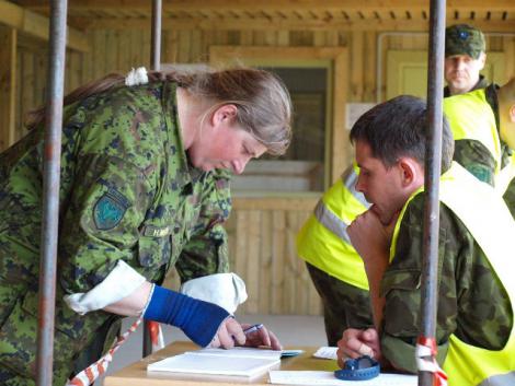 Valga ringkonna instruktor Heili Mets osales Laskeinstruktori kursusel