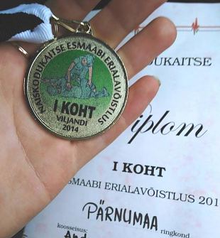 Naiskodukaitse esmaabi erialavõistluse võitis Pärnumaa ringkond