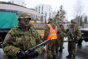 Saaremaa naiskodukaitsjad osalesid Orkaanil