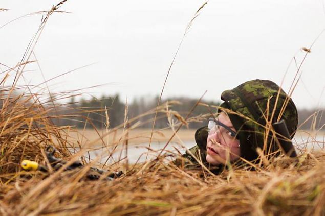 Saaremaa naiskodukaitsjad osalesid Orkaanil