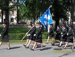 Alutaguse Naiskodukaitse Maakaitsepeva ritusel