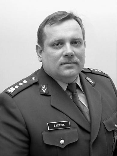 IN MEMORIAM MAJOR BENNO LEESIK 17.01.1960 - 25.03.2006