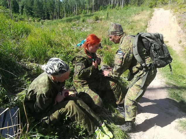 Naiskodukaitse parimad esmaabiandjad on Viru ringkonnas