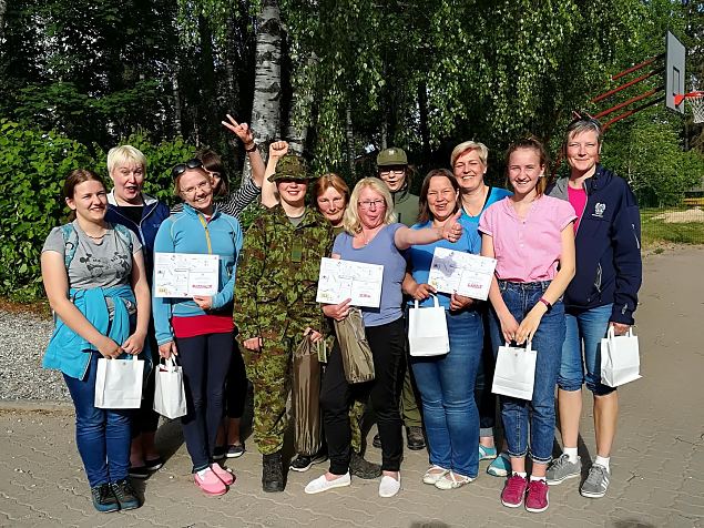 Naiskodukaitse parimad esmaabiandjad on Viru ringkonnas