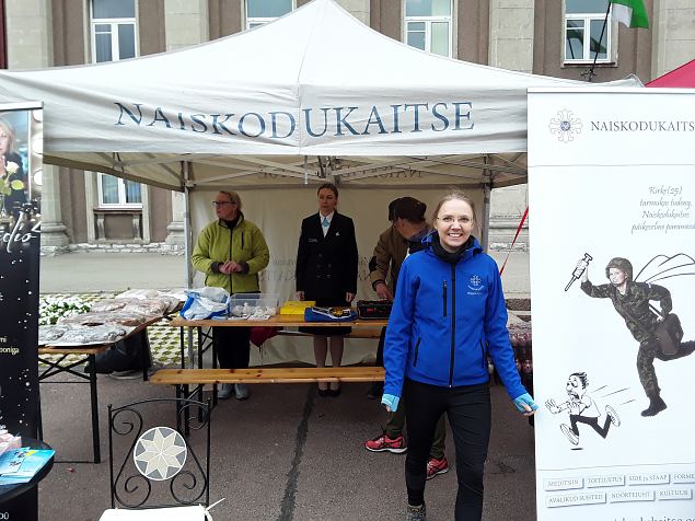 Naiskodukaitse kaaskorraldas ritust Rat Race