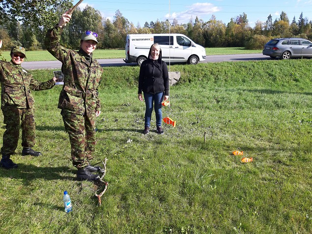 Kalevi naised Naiskodukaitse vlitoitlustuse eriala vistlusel