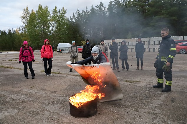 Naiskodukaitse petab ohutushoiulaagris valmistuma kriisiolukordadeks