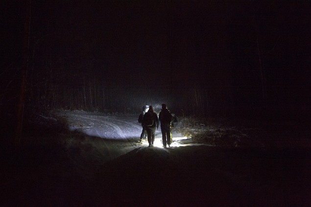 Vereta jaht ehk pimeduses näkku paiskav lumi - ööorienteerumine Tartu ringkonnas