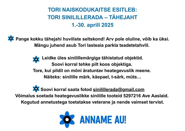 18.-20. aprilli Sinililleritused le Eesti
