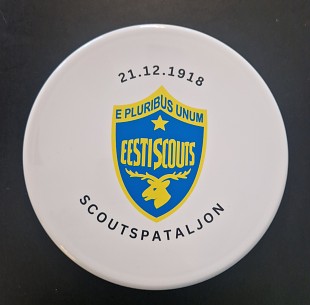 Sinilille discgolfi kettad