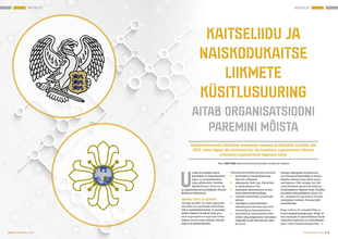 Kaitseliidu ja Naiskodukaitse liikmete ksitlusuuring aitab organisatsiooni paremini mista