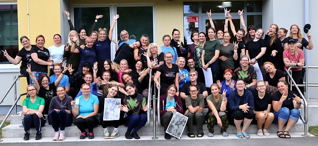 Naiskodukaitse juhtide rnnak ti srava vidu Harju ringkonnale