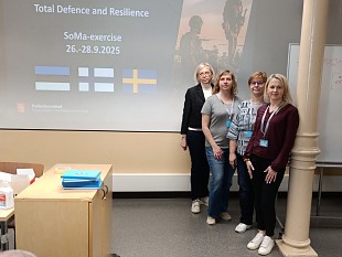 Rahvusvaheline koost - naiskodukaitsjad „Laiapindse riigikaitse ja vastupanuvime kursusel“