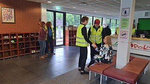 Evakuatsioonirhma liikmed kisid Valgas teadmisi ammutamas