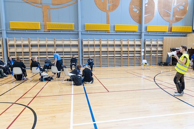 Emaj�gi ajab �le kallaste! Tartu ringkonna evakuatsioonir�hmade �ppep�ev