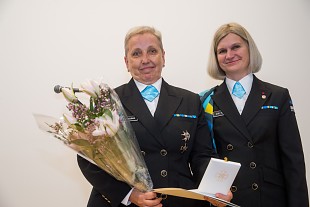 Naiskodukaitse 99. aastap�eval anti �le organisatsiooni k�rgeimaid tunnustusi