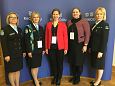 Naiskodukaitse tegemised pildis Naiskodukaitse esindajad konverentsil Eesti julgeolek 2017 "Mi