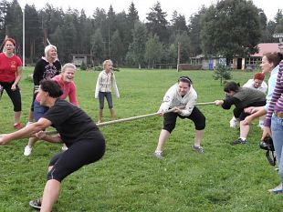 Naiskodukaitse spordilaagris alistas vihm naiskodukaitsjaid  