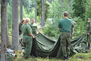 Naiskodukaitse Valga ringkonna baasvljappe sdurioskuste moodul 